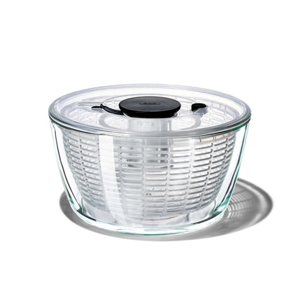 GOOD GRIPS GLASS SALAD SPINNER