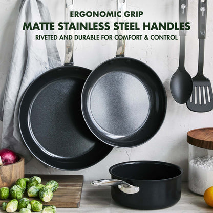 CHATHAM 5PC CERAMIC NONSTICK COOKWARE SET