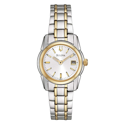 LADIES' CLASSIC TWO-TONE STAINLESS STEEL WATCH
