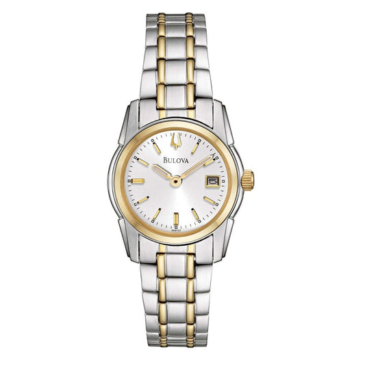 LADIES' CLASSIC TWO-TONE STAINLESS STEEL WATCH