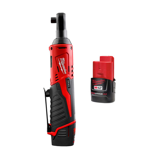 M12 CORDLESS 3/8" RATCHET KIT W/ BONUS M12 BATTERY
