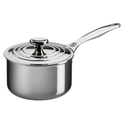 3QT STAINLESS STEEL SAUCEPAN W/ LID