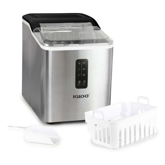 26LB AUTOMATIC SELF-CLEANING ICE MAKER STAINLESS STEEL