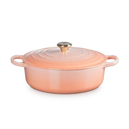 6.75QT SIGNATURE CAST IRON ROUND WIDE OVEN PECHE