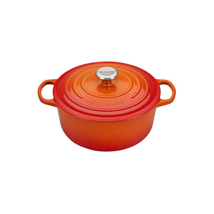 5PC SIGNATURE CAST IRON COOKWARE SET FLAME