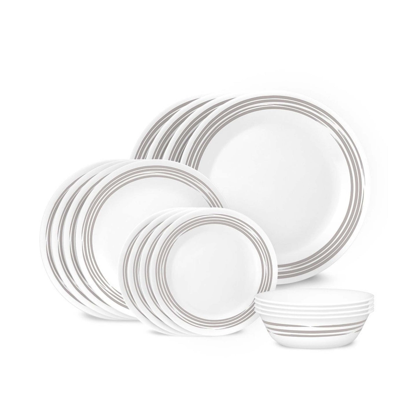 BRUSHED 16PC DINNERWARE SET