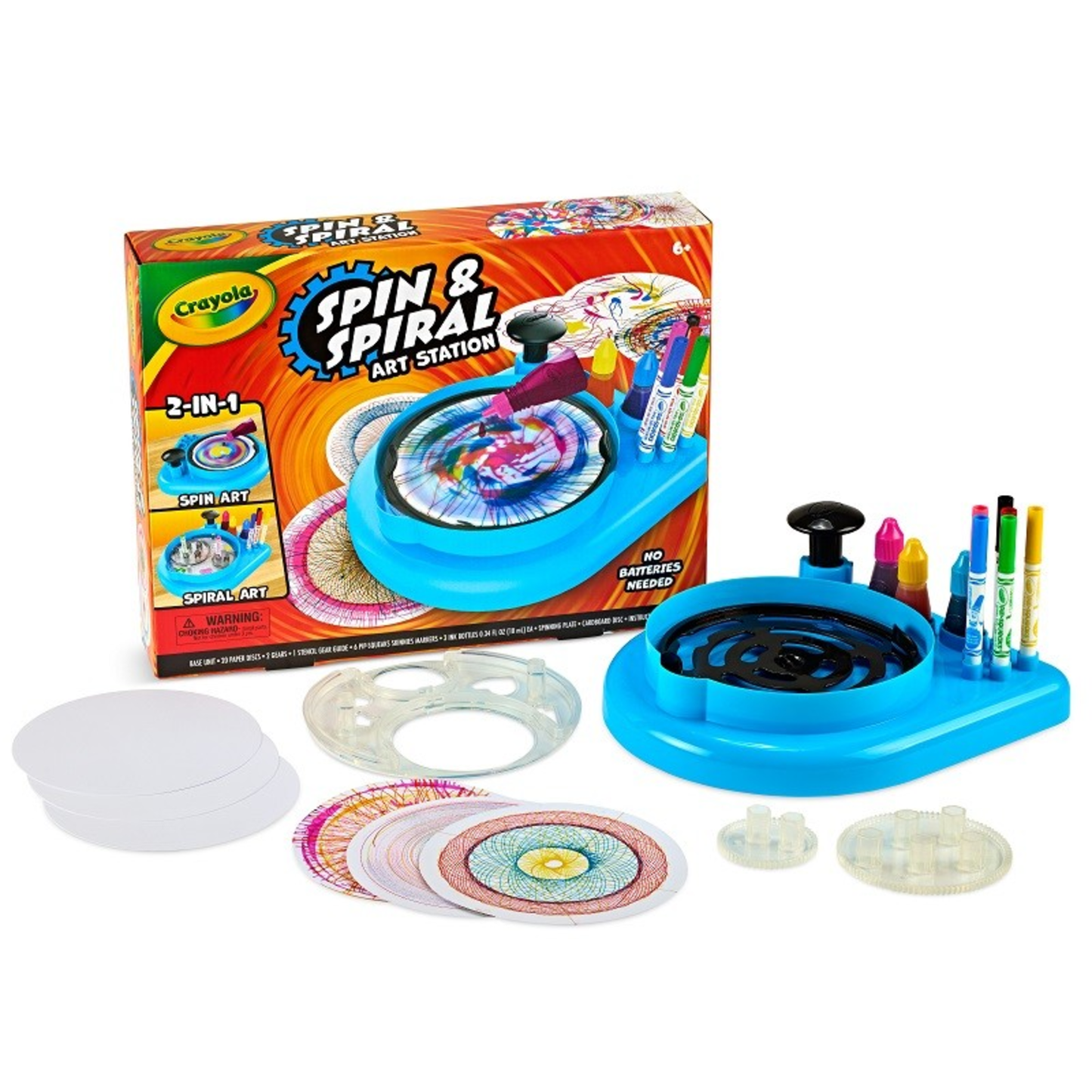 SPIN & SPIRAL ART STATION