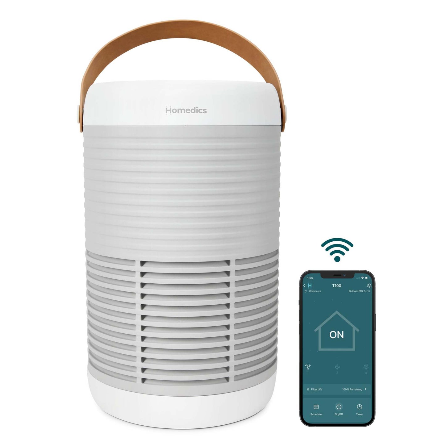 SMART TRUE HEPA ODOR REDUCING LARGE ROOM AIR PURIFIER