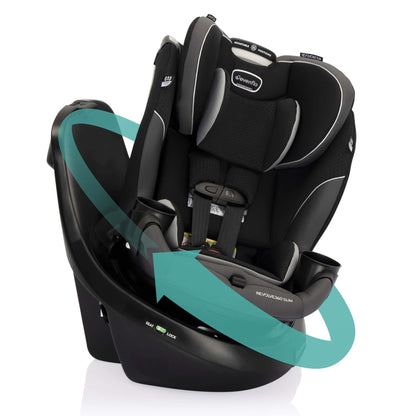 REVOLVE360 SLIM ROTATIONAL 2-IN-1 CAR SEAT CARVER
