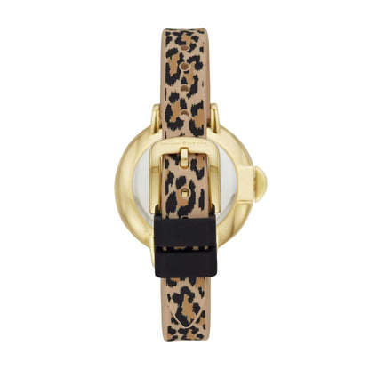 LADIES PARK ROW LEOPARD PRINT WATCH