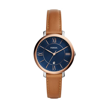 LADIES JACQUELINE LEATHER STAP WATCH DIAL/SPA