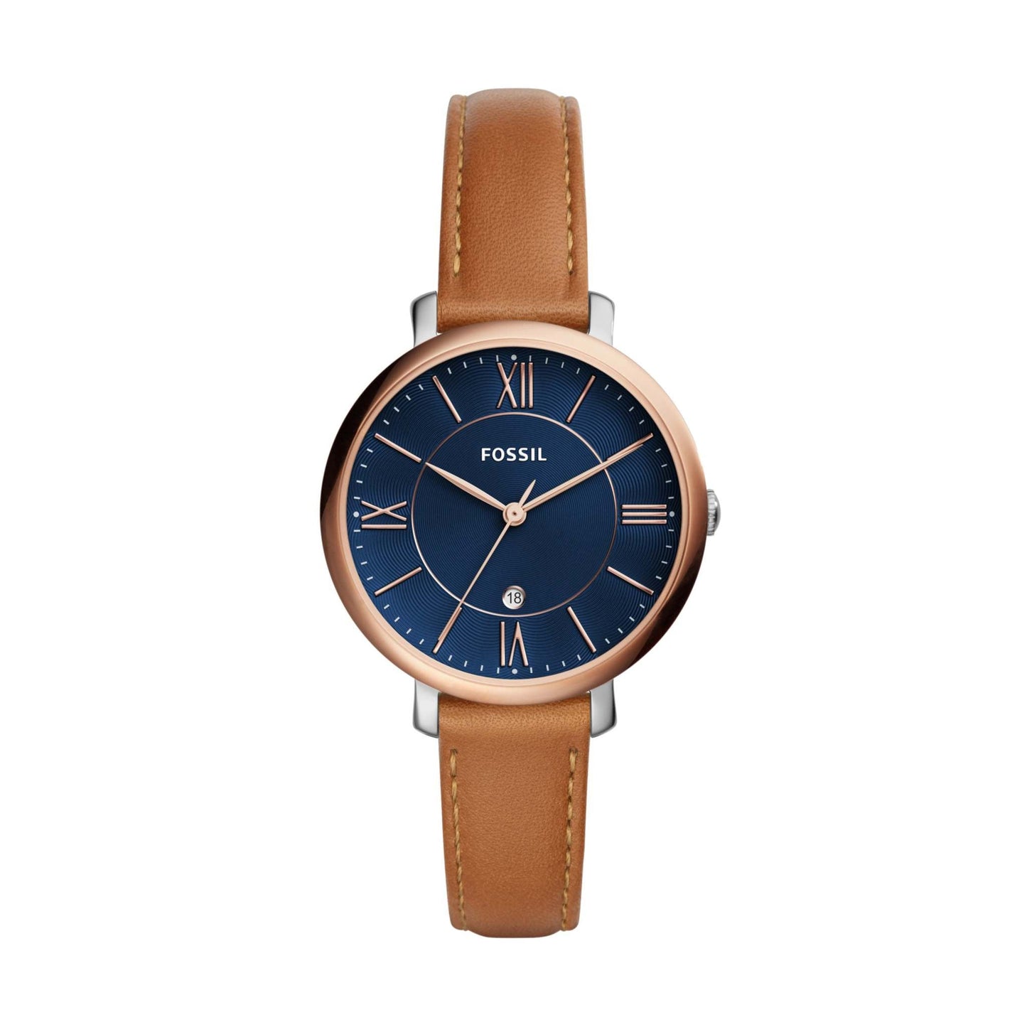 LADIES JACQUELINE LEATHER STAP WATCH DIAL/ENG
