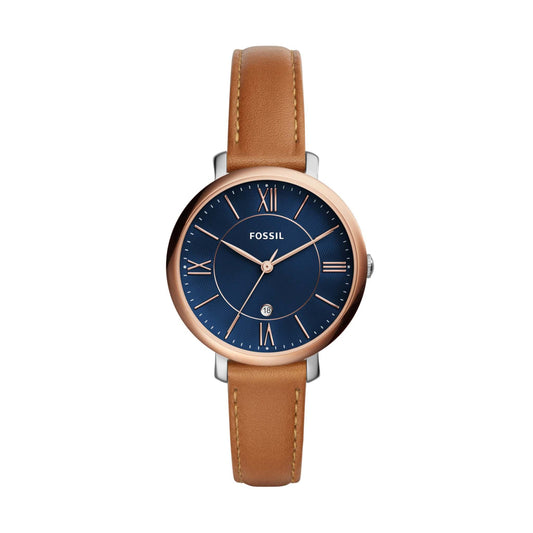 LADIES JACQUELINE LEATHER STAP WATCH DIAL/ENG