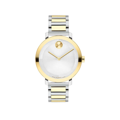 LADIES' BOLD EVOLUTION 2 TWO-TONE STAINLESS STEEL WATCH