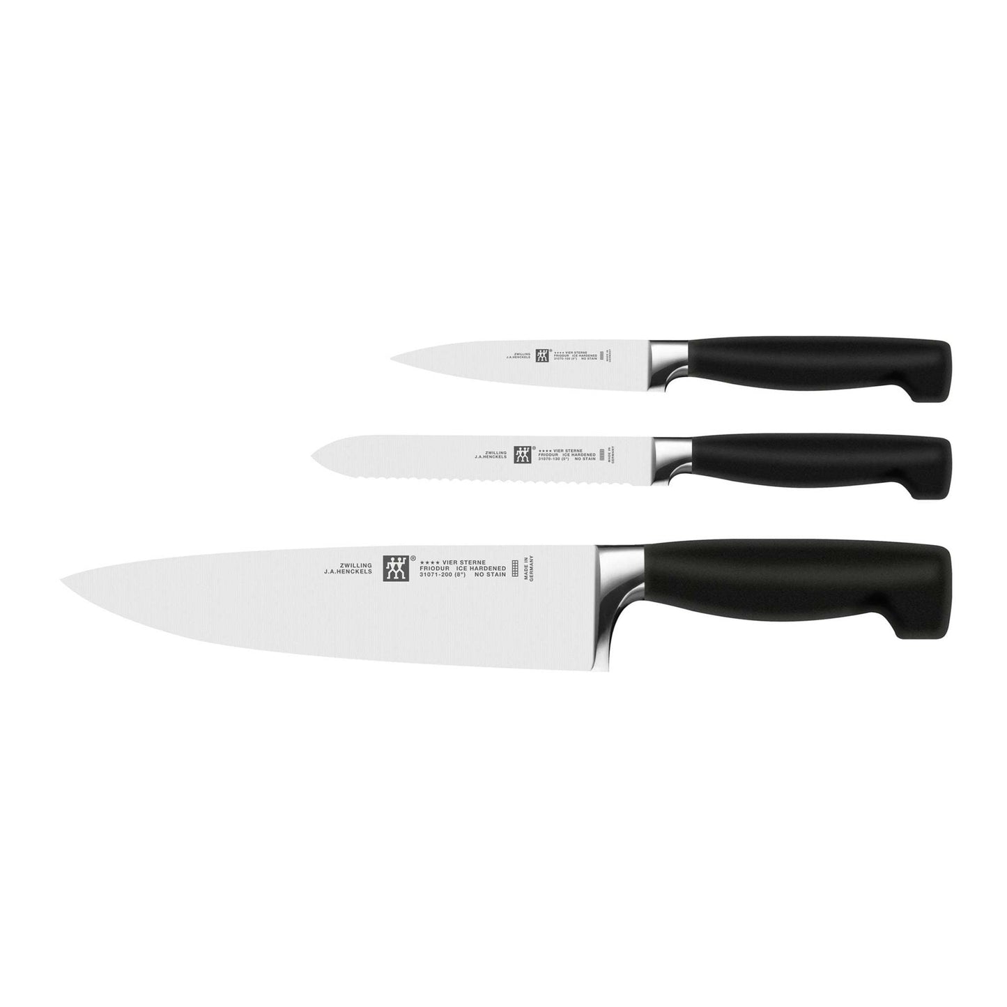 3PC FOUR STAR KNIFE STARTER SET