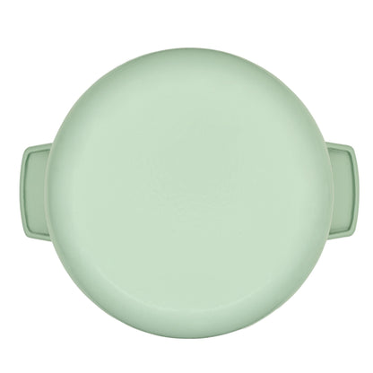 6QT ENAMEL CAST IRON ROUND DUTCH OVEN PISTACHIO
