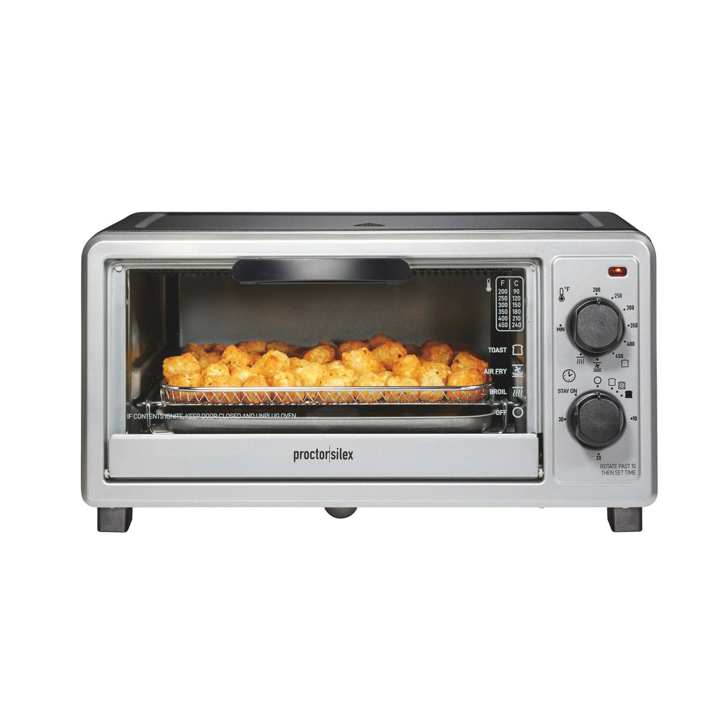 SIMPLY-CRISP 4 SLICE AIR FRYER TOASTER OVEN