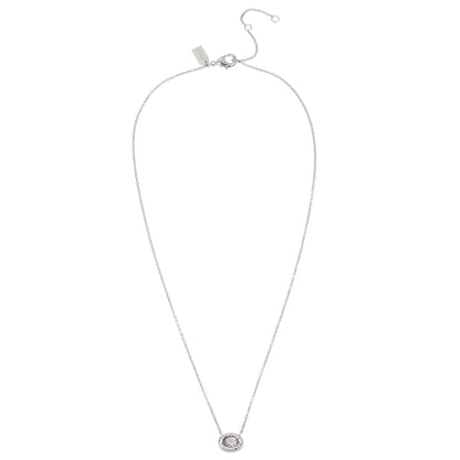 SIGNATURE LOGO PENDANT NECKLACE
