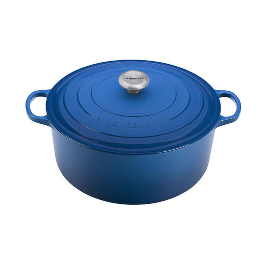 13.25QT SIGNATURE CAST IRON ROUND DUTCH OVEN MARSEILLE