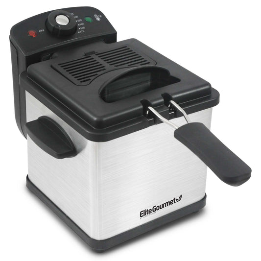 1.6QT IMMERSION STAINLESS STEEL DEEP FRYER