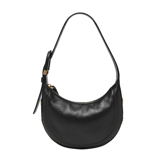 HARWELL SMALL LEATHER HOBO CRESCENT BAG