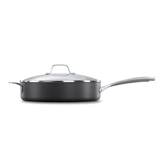 CLASSIC 5QT HARD-ANODIZED NONSTICK SAUTE PAN W/ LID