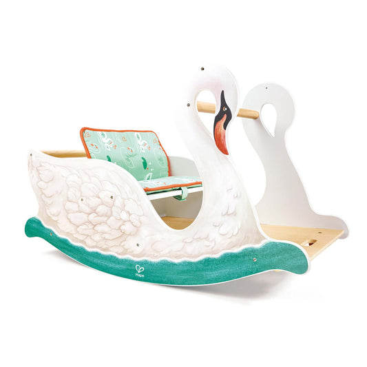 2-IN-1 BABY GYM AND ROCKING SWAN CHAIR AGES 6+ MONTHS