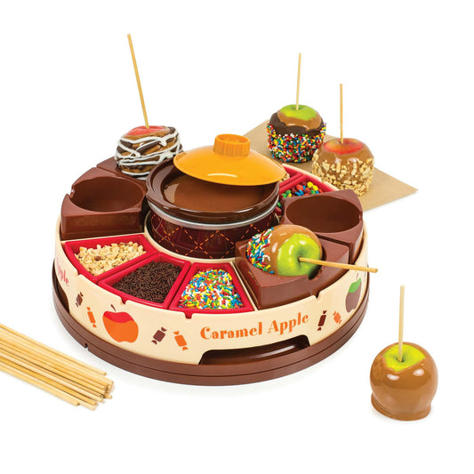 LAZY SUSAN CHOCOLATE & CARAMEL APPLE PARTY
