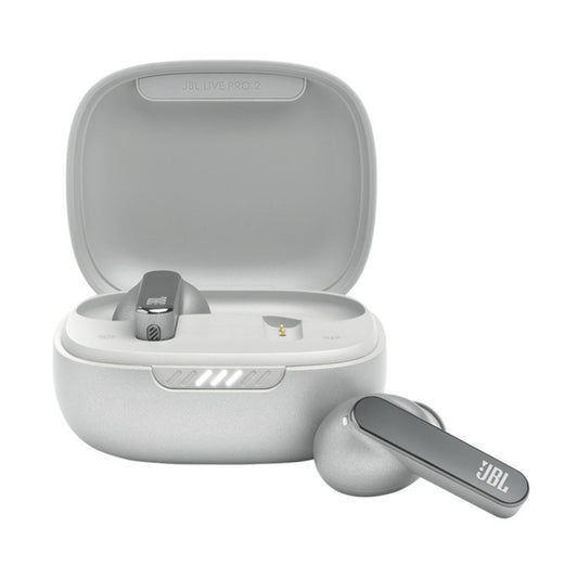 JBL LIVE PRO2 TRUE WIRELESS NOISE CANCELLING EARBUDS  - SILVER