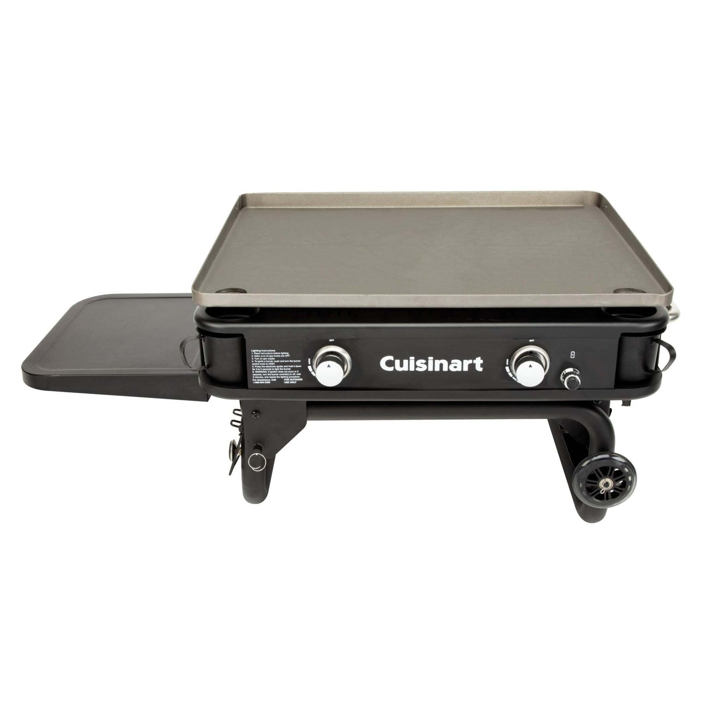 28" OUTDOOR TWO BURNER GAS GRIDDLE