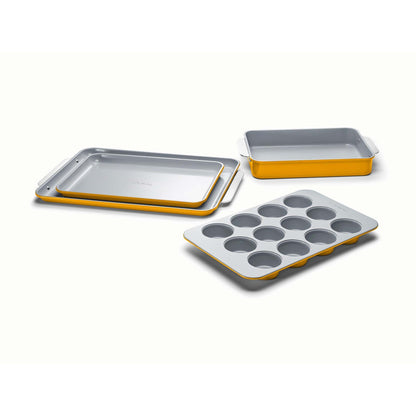 5PC NON-TOXIC NONSTICK CERAMIC BAKEWARE SET