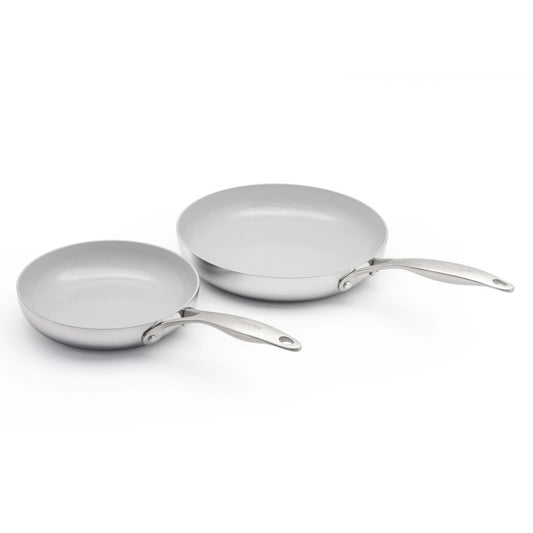 VENICE PRO 8" & 10" SS CERAMIC NONSTICK FRY PAN SET