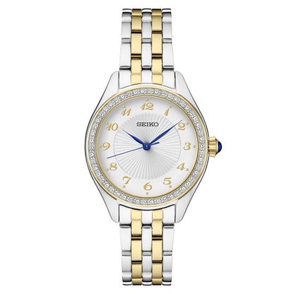 LADIES ESSENTIALS CRYSTAL SS WATCH