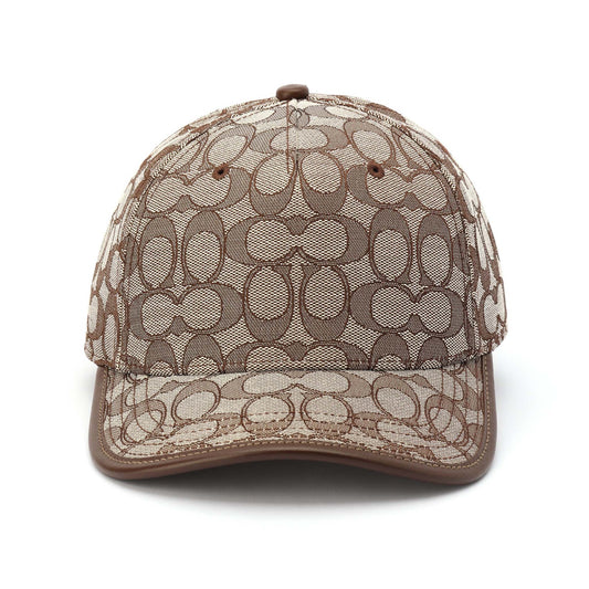 JACQUARD BASEBALL CAP - M/L OAK