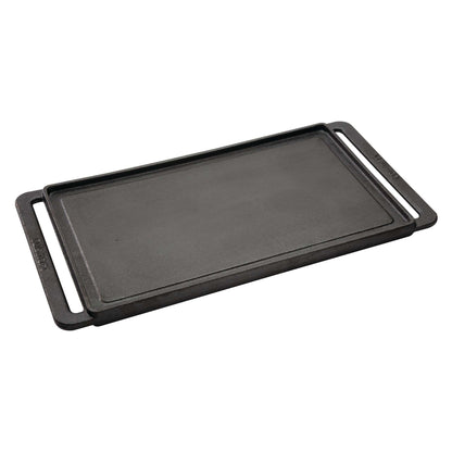 REVERSIBLE CAST IRON GRIDDLE/GRILL PLATE