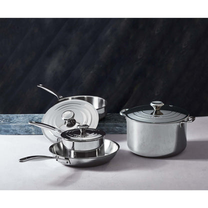 7PC SIGNATURE STAINLESS STEEL COOKWARE SET