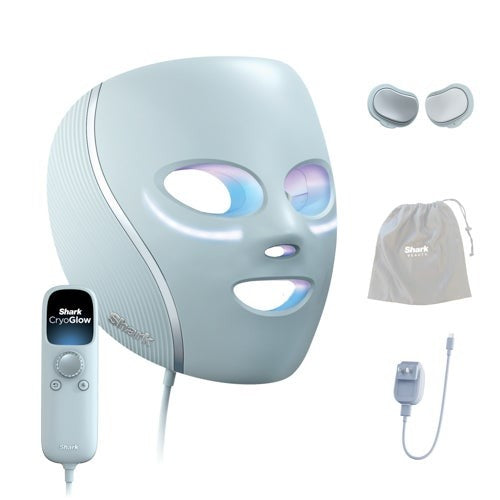 CryoGlow LED Face Mask Blue Frost