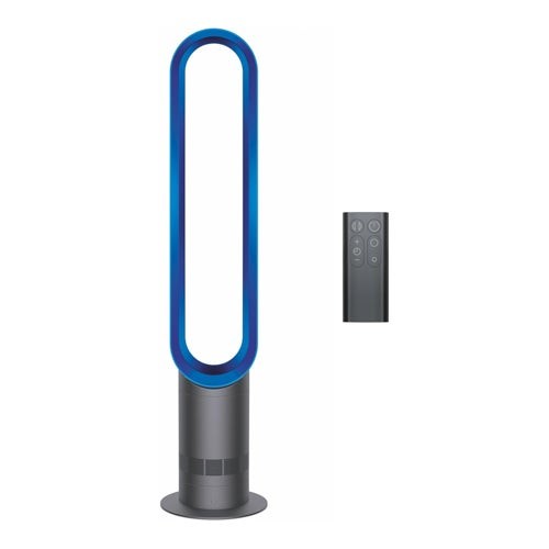 COOL AM07 BLADELESS TOWER FAN IRON/BLUE