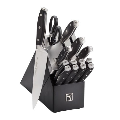 Forged Premio 15pc Self-Sharpening Knife Block Set