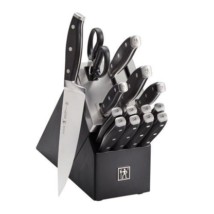 Forged Premio 15pc Self-Sharpening Knife Block Set
