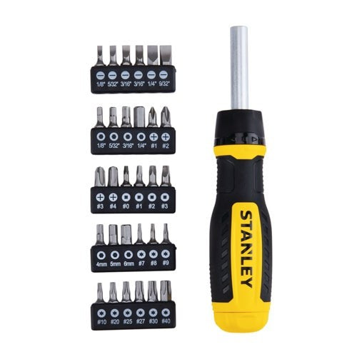 30pc Ratcheting Screwdriver Set